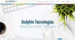 Desktop Screenshot of dolphin-tecnologias.com